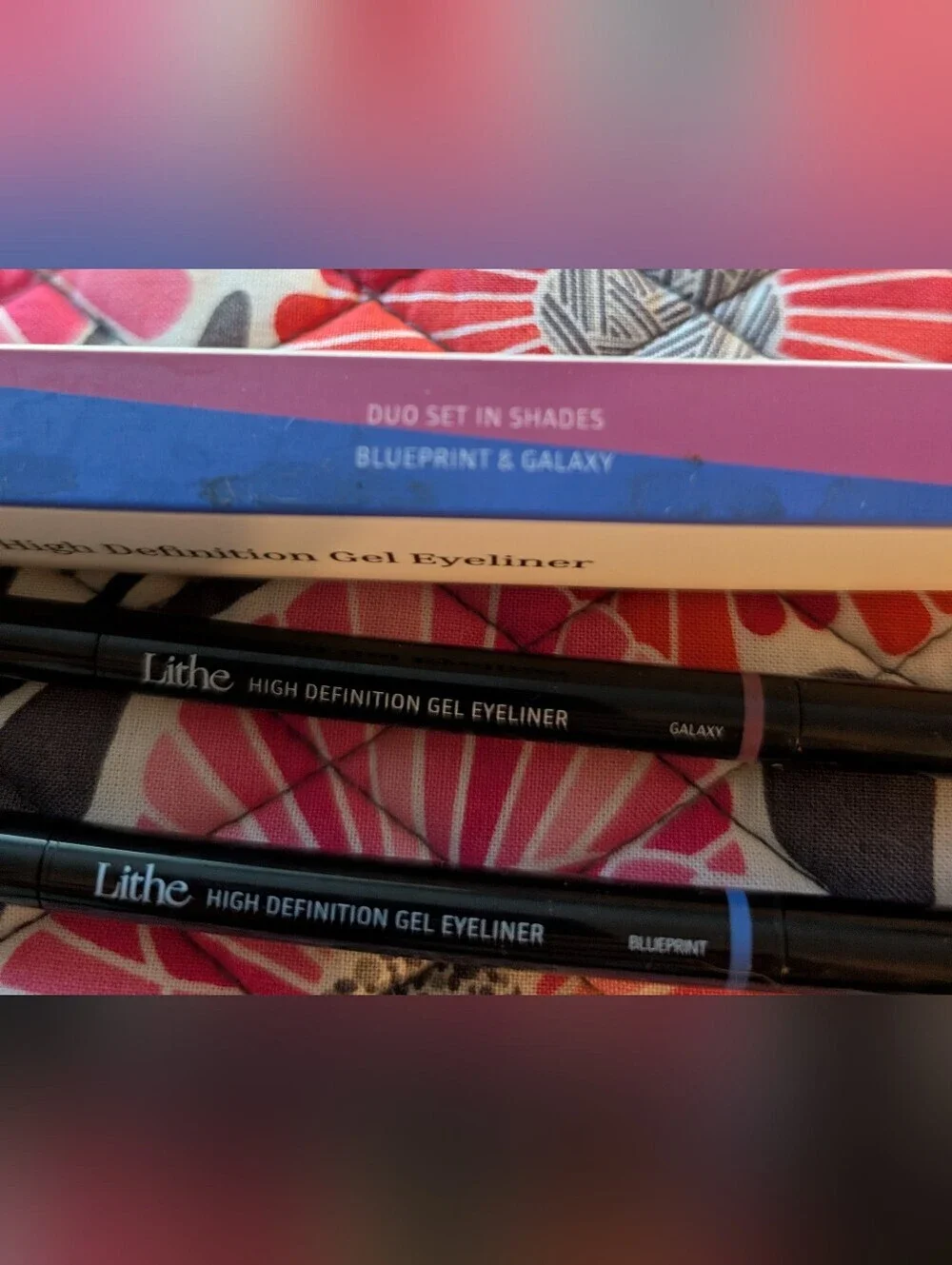 NIB Lithe High Definition Gel Eyeliner In Blueprint & Galaxy